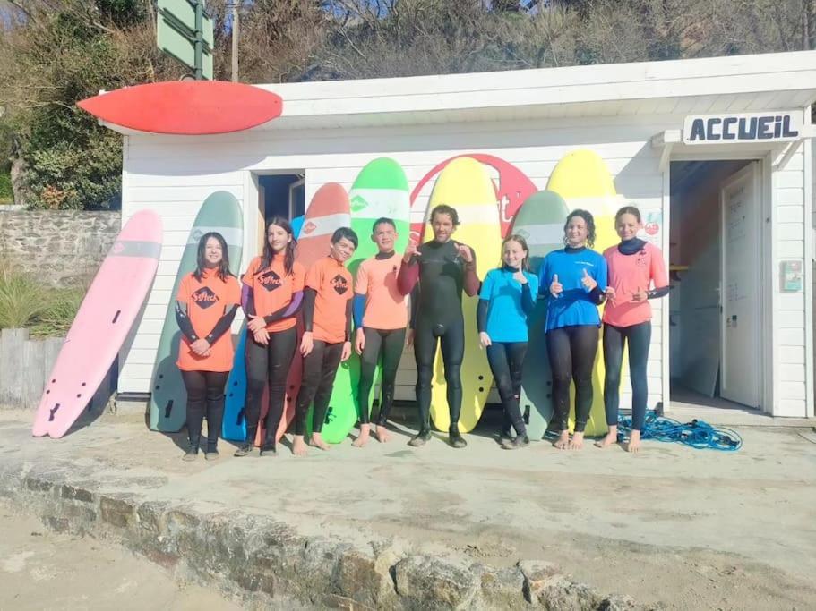Ty Ar Mor Maison De La Mer, A 40 M De La Plage Saint-Michel-en-Grève Εξωτερικό φωτογραφία