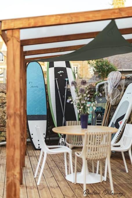 Ty Ar Mor Maison De La Mer, A 40 M De La Plage Saint-Michel-en-Grève Εξωτερικό φωτογραφία