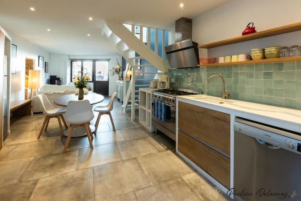 Ty Ar Mor Maison De La Mer, A 40 M De La Plage Saint-Michel-en-Grève Εξωτερικό φωτογραφία