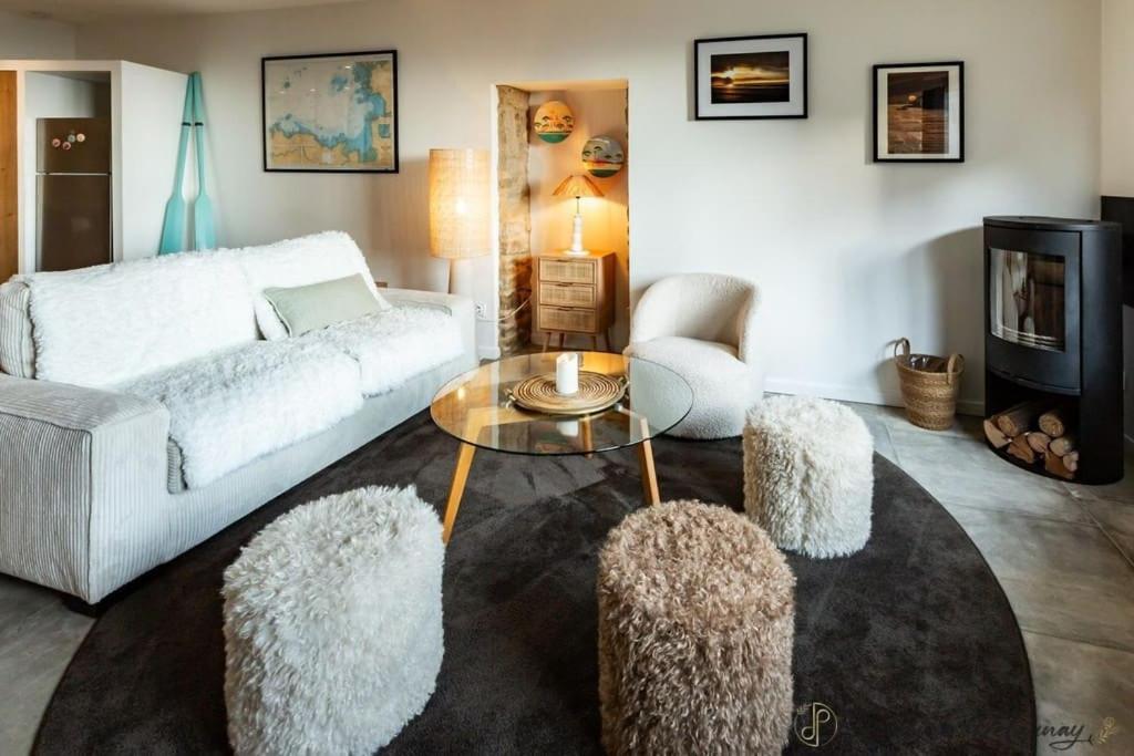 Ty Ar Mor Maison De La Mer, A 40 M De La Plage Saint-Michel-en-Grève Εξωτερικό φωτογραφία
